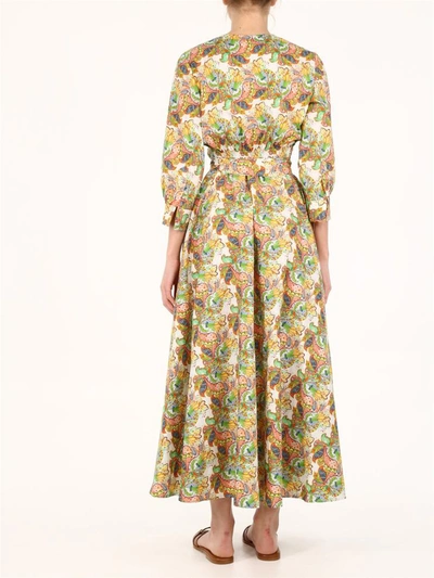 Shop 813 Floral Cotton Dress In Multicolor