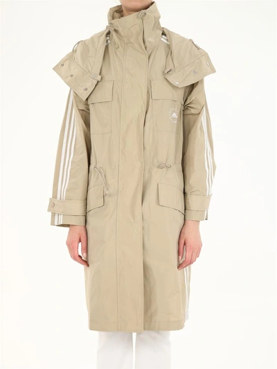 Shop Stella Mccartney Parka Jessa In Beige