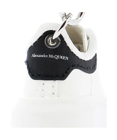 Shop Alexander Mcqueen "oversize Sneaker" Keychain In White