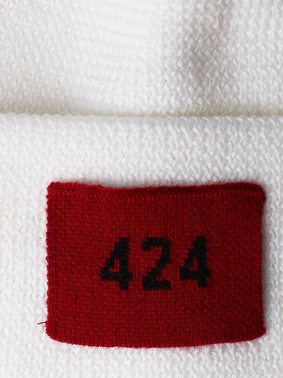 Shop 424 White Logo Cap