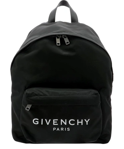 Shop Givenchy "urban" Backpack In Black  