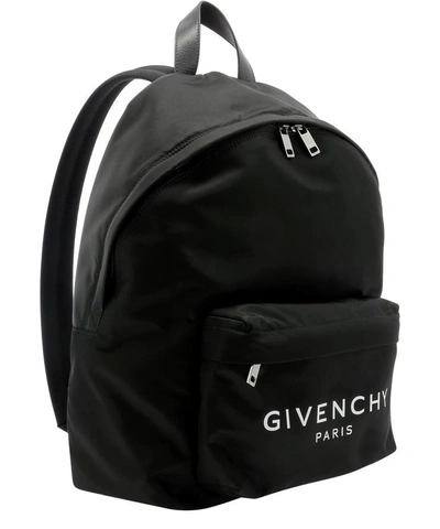 Shop Givenchy "urban" Backpack In Black  