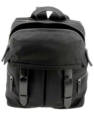 Shop Orciani "nobuckle Planet" Backpack In Black  