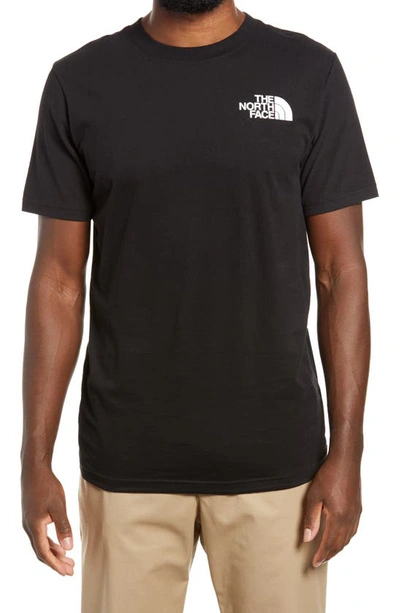 Shop The North Face Logo Graphic Tee In Tnf Black 4