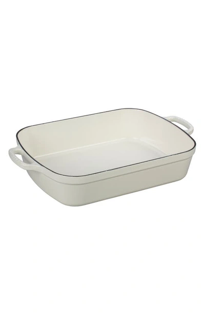 Shop Le Creuset Signature 3 Quart Enameled Cast Iron Roaster In White