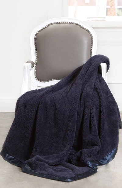 Shop Giraffe At Home Extra Large Chenille Throw In Denim