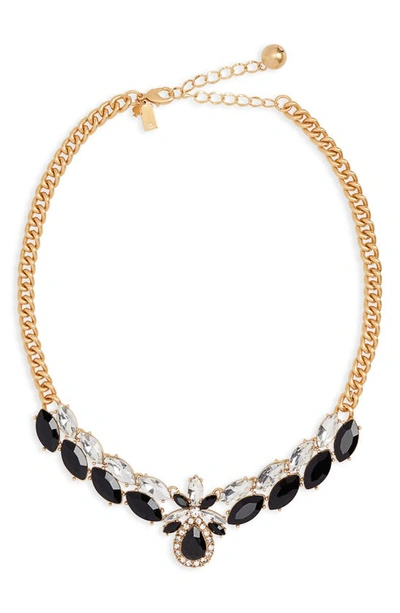 Shop Kate Spade Bib Statement Necklace In Black Multi