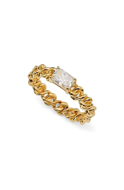 Shop Nadri Lux Cubic Zirconia Ring In Gold