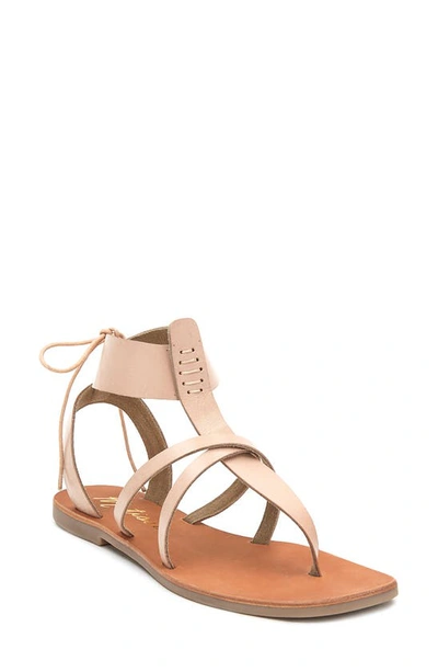 Shop Matisse Lay Up Strappy Sandal In Nude