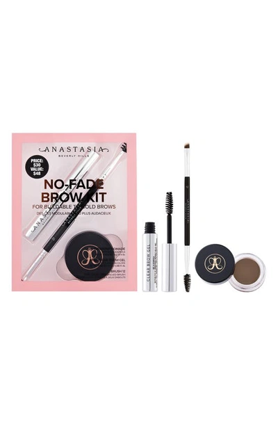 Shop Anastasia Beverly Hills No Fade Brow Set In Soft Brown