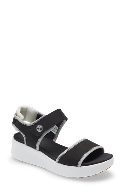 Timberland Women's Los Angeles Wind Sporty Sandals Women's Shoes In Black |  ModeSens
