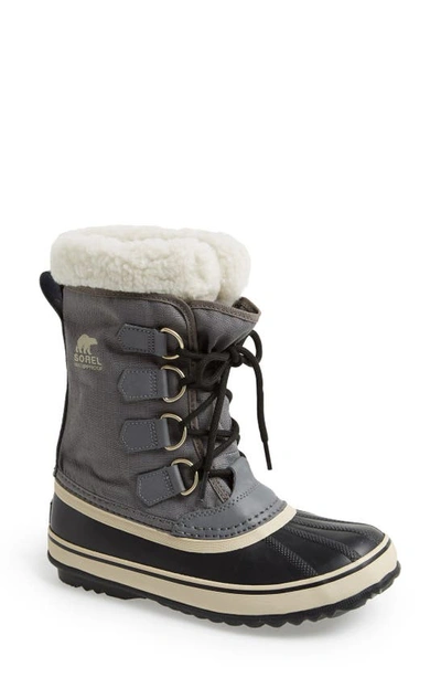 Shop Sorel 'winter Carnival' Boot In Pewter Grey