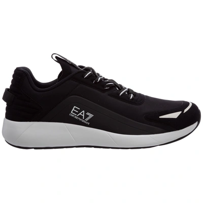 Shop Ea7 Men's Shoes Trainers Sneakers In Black