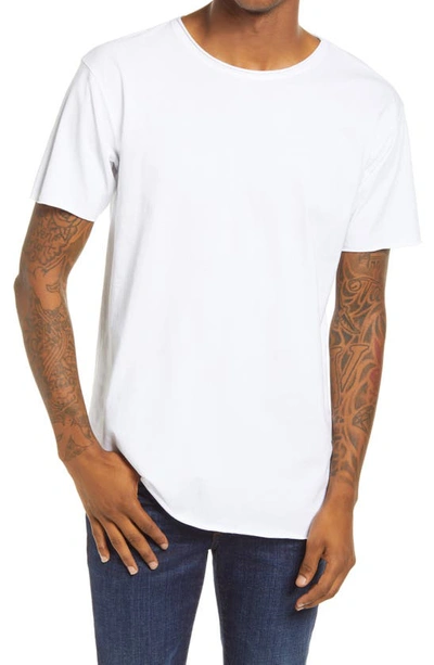 Shop Scotch & Soda Organic Cotton Short Sleeve T-shirt In White