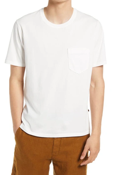 Shop Billy Reid Standard Fit Crewneck T-shirt In White