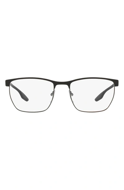 Shop Prada 55mm Optical Glasses In Clear