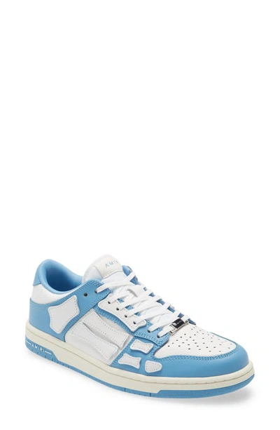 Shop Amiri Skel Low Top Sneaker In Powder Blue