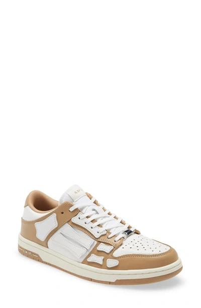 Shop Amiri Skel Low Top Sneaker In Tan