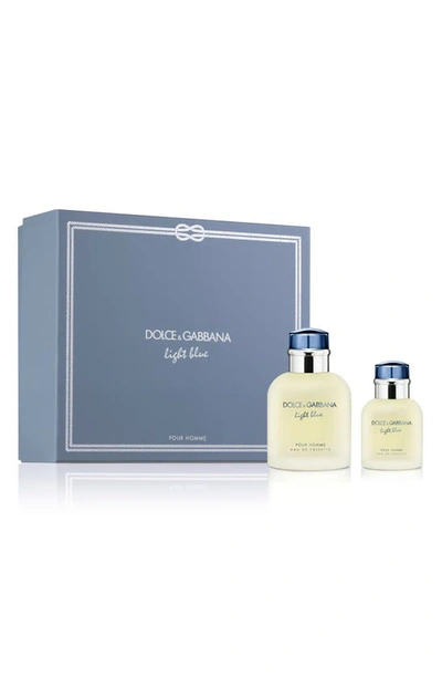Shop Dolce & Gabbana Light Blue Pour Homme Eau De Toilette Set