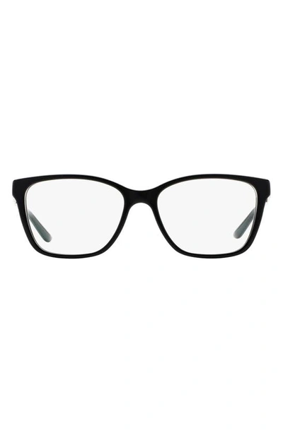 Shop Versace 54mm Optical Glasses In Black