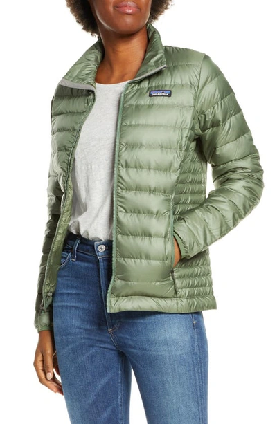Patagonia women s down shop sweater jacket pesto