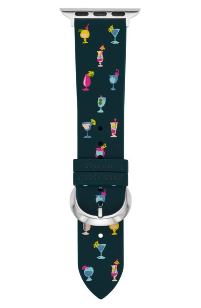 Shop Kate Spade Apple Watch® Band In Navy