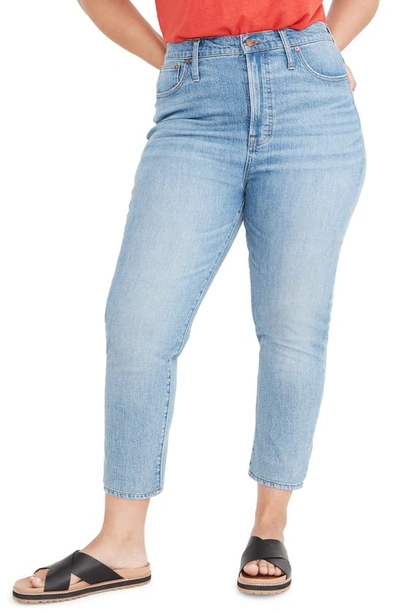 Shop Madewell The Perfect Vintage Crop Jean In Clymer
