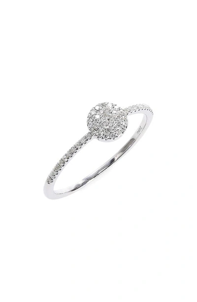 Shop Meira T Diamond Ring In White Gold/ Diamond