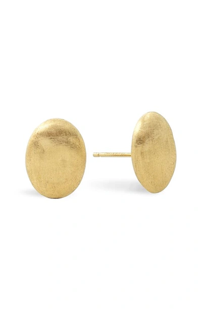 Shop Marco Bicego Siviglia 18k Yellow Gold Stud Earrings