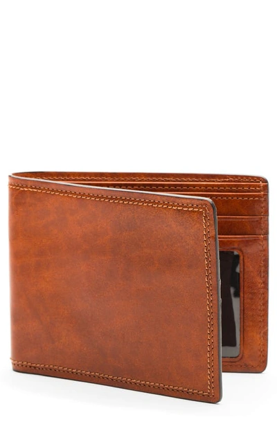 Shop Bosca Dolce Rfid Executive Wallet In Amber