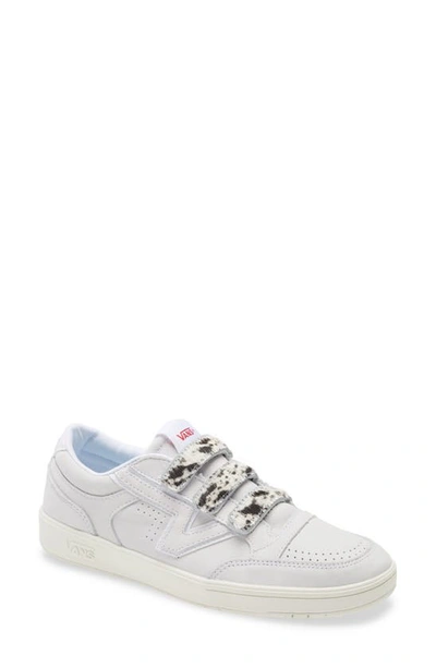Shop Vans Serio Collection Lowland Cc Sneaker In True White/ Calf Hair
