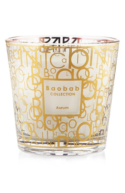 Shop Baobab Collection My First Baobab Candle In Aurum