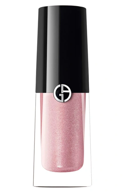 Shop Giorgio Armani Eye Tint Long-lasting Liquid Eyeshadow In 33 Rose Reflection/glitter