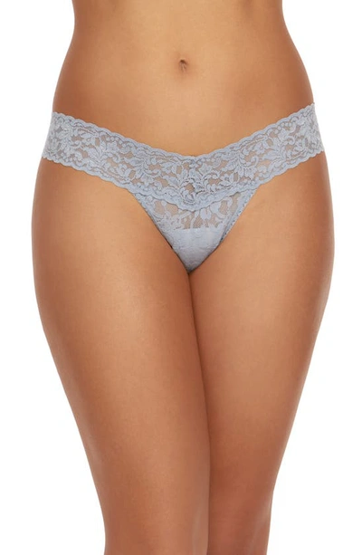 Shop Hanky Panky Low Rise Thong In Shng Armor