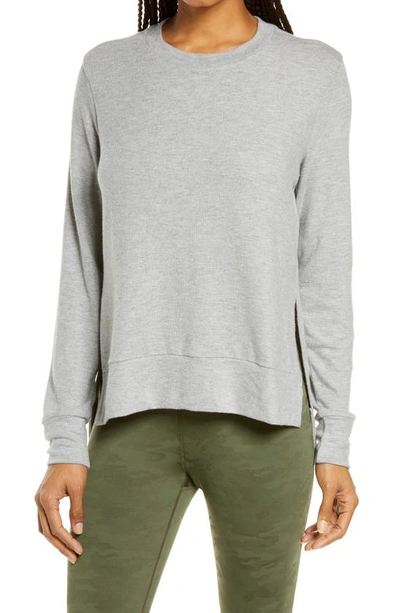 Beyond Yoga Just Chillin Pullover In Light Heather Gray ModeSens