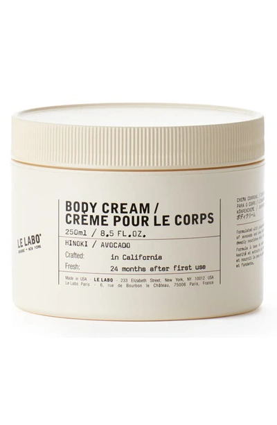 Le Labo Hinoki Body Cream 250ml
