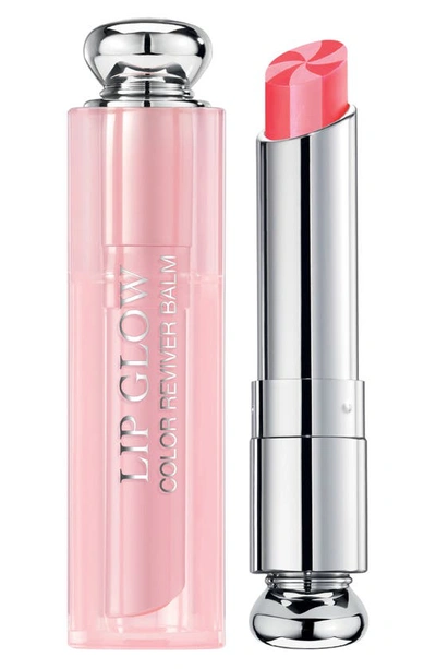 Shop Dior Lip Glow To The Max Hydrating Color Reviver Lip Balm In 201 Pink/ Glow