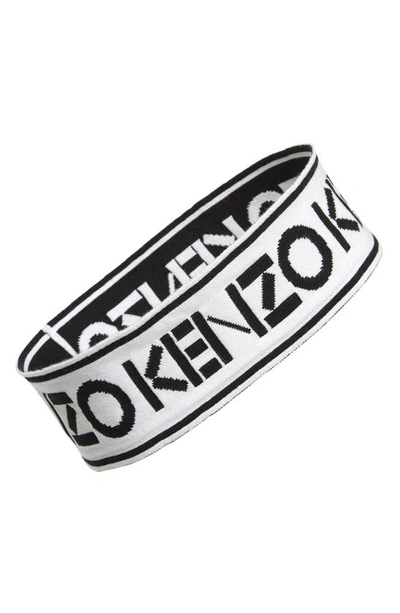 Shop Kenzo Sport Head Wrap In White