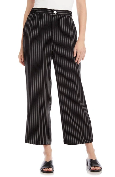 Shop Karen Kane Striped Crop Pants