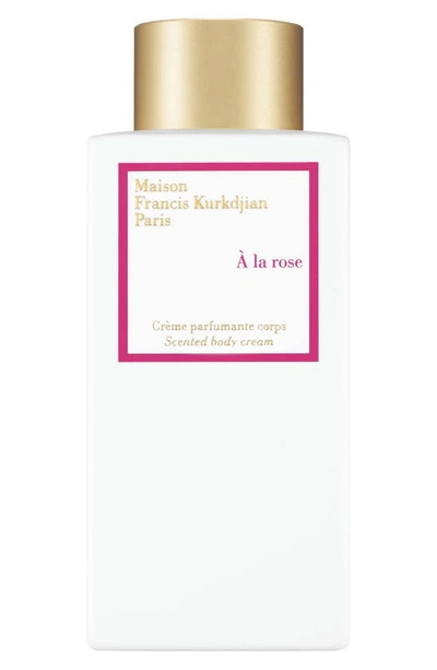 Shop Maison Francis Kurkdjian Paris À La Rose Scented Body Cream
