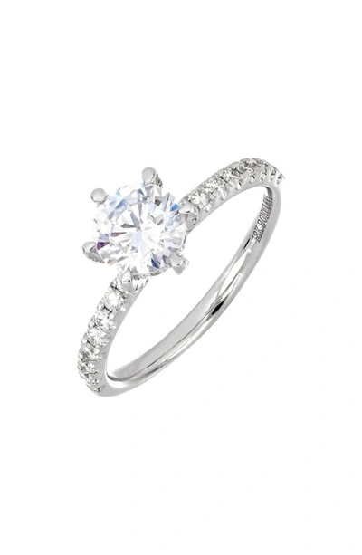 Shop Bony Levy Six-prong Diamond Engagement Ring Setting In White Gold