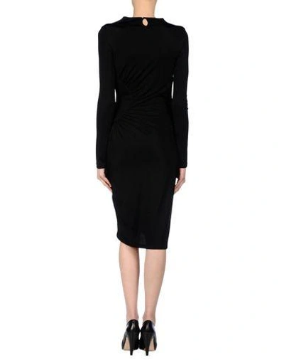 Shop Givenchy Knee-length Dresses In Black