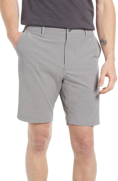 Shop Faherty Belt Loop All Day 9-inch Shorts In Ice Grey