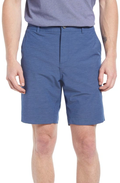 Shop Faherty Belt Loop All Day 9-inch Shorts In Navy