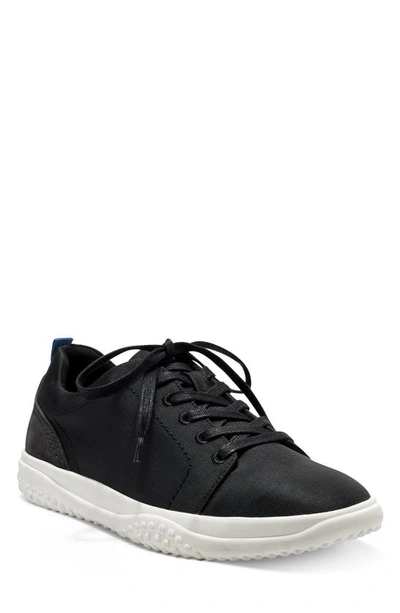 Shop Vince Camuto Haben Woven Low Top Sneaker In Black