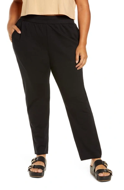 Open Edit Knit Sweatpants In Black