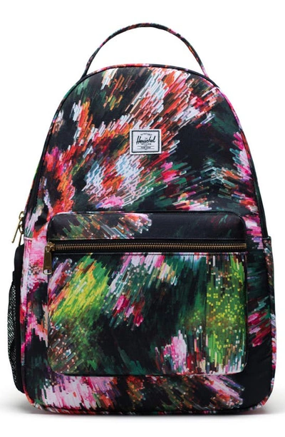 Shop Herschel Supply Co. Nova Sprout Diaper Backpack In Pixel Floral