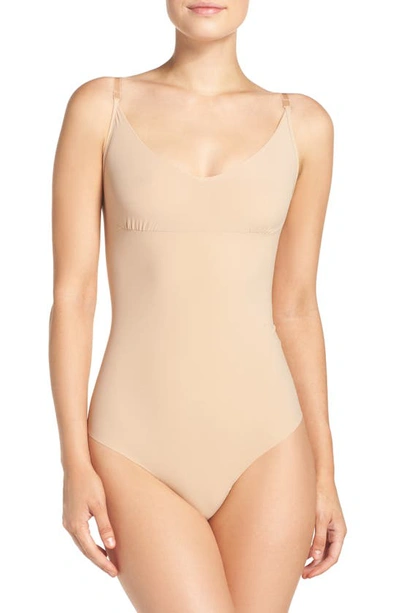 Shop Commando Control Bodysuit In Beige