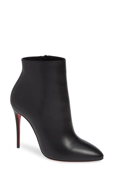 Eloise leather red sole best sale booties