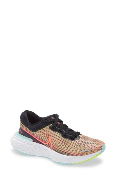 Nike Zoomx Invincible Run Flyknit Women's Road Running Shoes In  Volt,black,light Dew,bright Mango | ModeSens